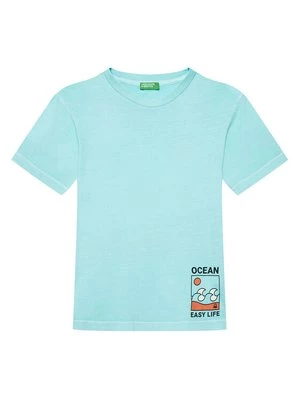 Obrázek produktu United Colors Of Benetton T-Shirt 3PCMC10N7 Modrá Regular Fit