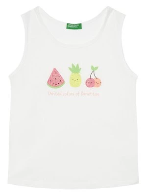 Obrázek produktu United Colors Of Benetton Top 3I1XGH012 Bílá Regular Fit
