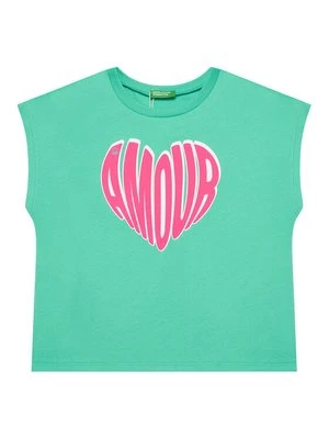 Obrázek produktu United Colors Of Benetton Top 3JERC10PB Zelená Regular Fit