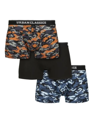 Obrázek produktu Urban Classics Boxerky  kouřově modrá / chladná modrá / oranžová / černá