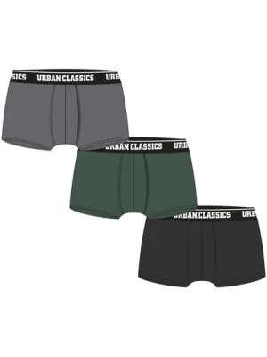 Obrázek produktu Urban Classics Boxerky  světle šedá / tmavě zelená / černá / bílá