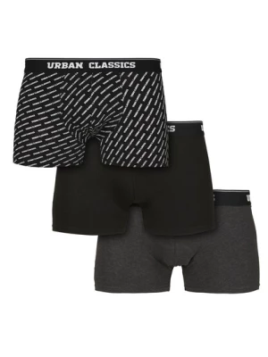 Obrázek produktu Urban Classics Boxerky  tmavě šedá / černá / bílá