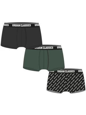 Obrázek produktu Urban Classics Boxerky  tmavě zelená / černá / bílá