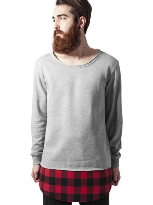 Obrázek produktu Urban Classics Mikina  šedý melír / červená / černá