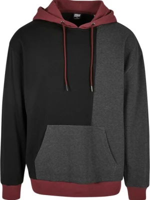 Obrázek produktu Urban Classics Mikina  tmavě šedá / vínově červená / černá