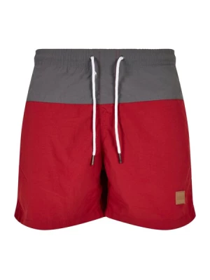 Obrázek produktu Urban Classics Plavecké šortky  kámen / ohnivá červená