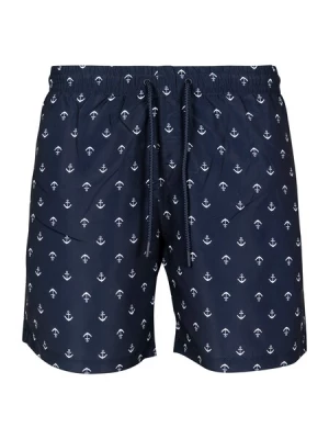 Obrázek produktu Urban Classics Plavecké šortky  marine modrá / bílá