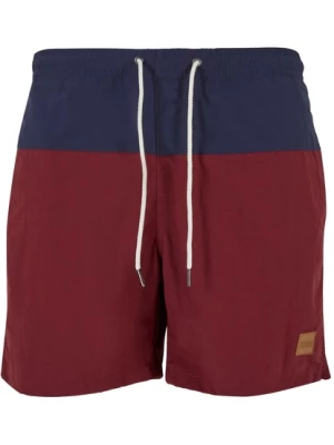 Obrázek produktu Urban Classics Plavecké šortky  námořnická modř / burgundská červeň
