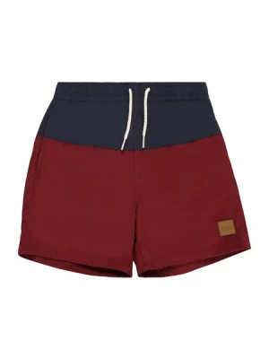 Obrázek produktu Urban Classics Plavecké šortky  námořnická modř / vínově červená