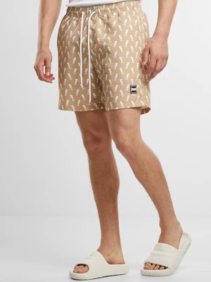 Obrázek produktu Urban Classics Plavecké šortky  tmavě béžová / bílá