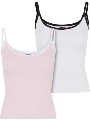 Obrázek produktu Urban Classics Top  pink / černá / bílá
