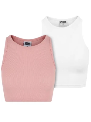 Obrázek produktu Urban Classics Top  růžová / bílá