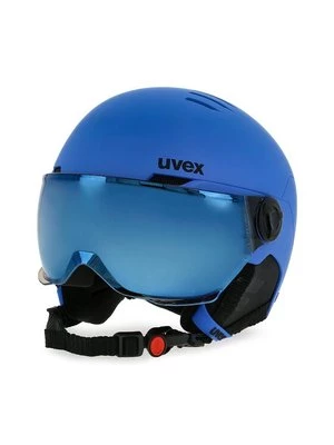 Obrázek produktu Uvex Lyžařská helma Rocket Jr Visor 56/6/263/20 Modrá