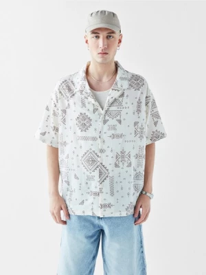 Obrázek produktu VAMOS CLO Košile  šedá / offwhite