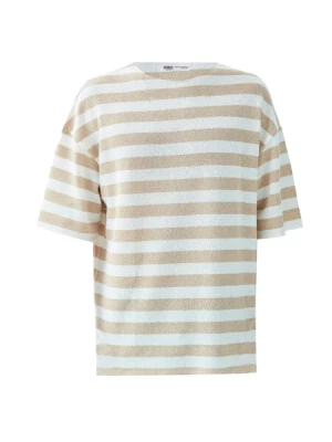 Obrázek produktu VAMOS CLO Tričko  béžová / offwhite