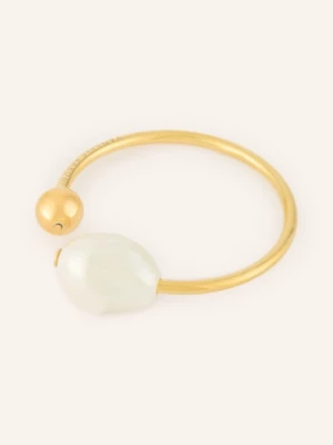 Obrázek produktu Vanessa Baroni Náramek Pearl Bangle zlatá / krémová