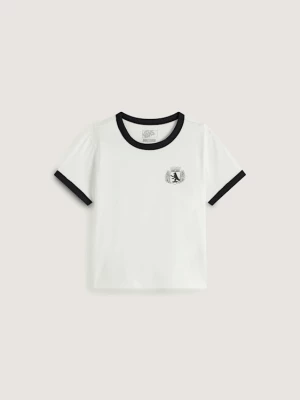 Obrázek produktu Vans - Berlin Crest Ringer T-Shirt, Woman, White, Size: