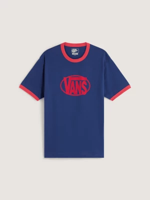 Obrázek produktu Vans - CENTER CHEST RINGER T-Shirt, Man, Blue, Size: