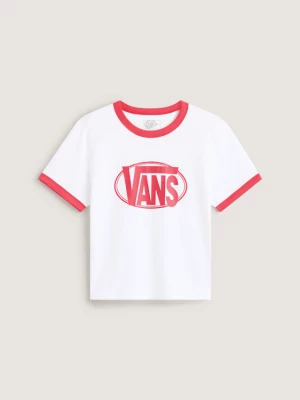 Obrázek produktu Vans - Center Chest Ringer T-Shirt, Woman, White, Size: