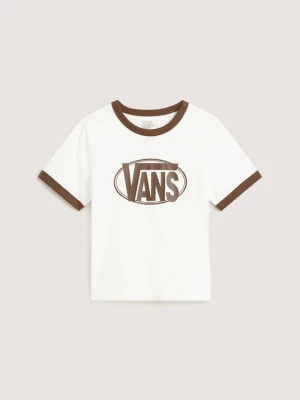 Obrázek produktu Vans - Center Chest Ringer T-Shirt, Woman, White, Size: