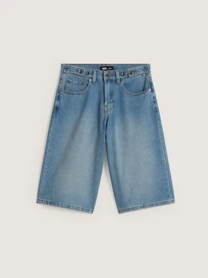Obrázek produktu Vans - Cinched Check-5 Baggy Shorts, Woman, Blue, Size: