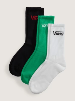 Obrázek produktu Vans - Classic Crew Socks (3 pairs), Man, Green, Size: