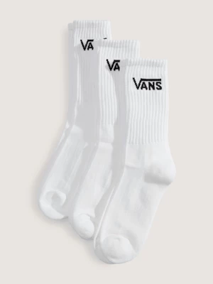 Obrázek produktu Vans - Classic Crew Socks (3 pairs), White, Size: