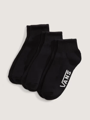 Obrázek produktu Vans - Classic Quarter Crew Socks (3 pairs), Man, Black, Size: