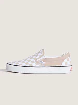 Obrázek produktu Vans - Classic Slip-On Checkerboard Shoes, Man, Beige, Size: