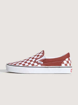 Obrázek produktu Vans - Classic Slip-On Checkerboard Shoes, Man, Brown, Size: