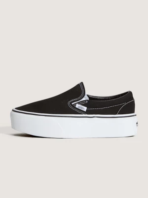 Obrázek produktu Vans - Classic Slip-On Platform Shoes, Woman, Black, Size: