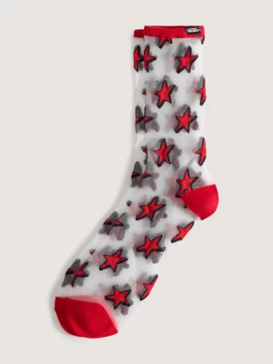Obrázek produktu Vans - Hazy Sheer Crew Socks (1 pair), Man, Red, Size:
