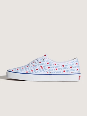 Obrázek produktu Vans - I Love My Vans Authentic Shoes, Man, White, Size: