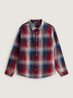 Obrázek produktu Vans - Indigo Plaid Long Sleeve Shirt, Man, Red, Size: