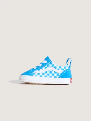 Obrázek produktu Vans - Infant Old Skool Crib Checkerboard Shoes (0-1 Years), Blue, Size: