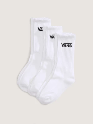 Obrázek produktu Vans - Kids Classic Crew Socks (3 pairs), White, Size: