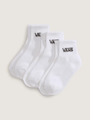 Obrázek produktu Vans - Kids Classic Half Crew Socks (3 Pairs), White, Size: