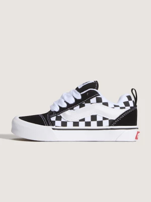Obrázek produktu Vans - Kids Knu Skool Checkerboard Shoes (4-8 Years), Black, Size: