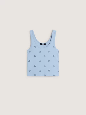 Obrázek produktu Vans - Lilly Printed Tank, Woman, Blue, Size:
