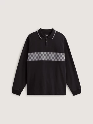 Obrázek produktu Vans - Medford Checkerboard Long Sleeve Polo, Man, Black, Size: