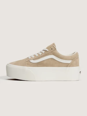 Obrázek produktu Vans - Old Skool Platform Shoes, Man, Beige, Size:
