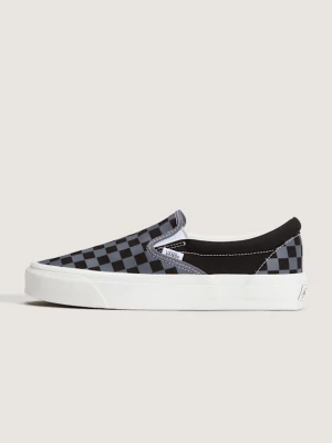Obrázek produktu Vans - Premium Classic Slip-On 98 CHECKERBOARD Steel Shadow, Man, Grey, Size: