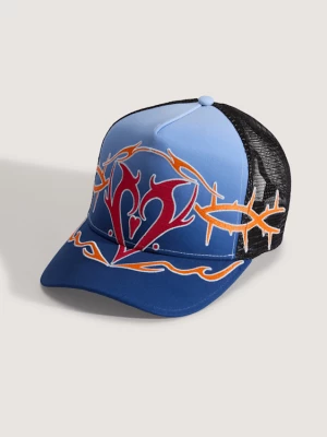 Obrázek produktu Vans - Premium Dayana Tribal Trucker Hat, Man, Blue, Size: