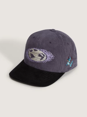 Obrázek produktu Vans - Premium Pixel Globe Snapback Hat Steel Shadow, Man, Grey, Size: