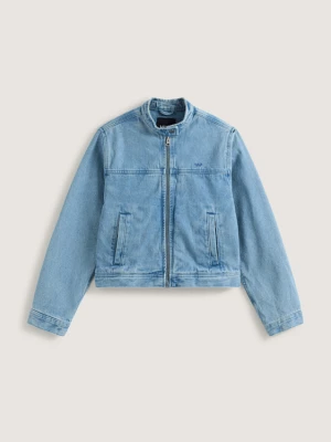 Obrázek produktu Vans - Premium Womens Pomona Collarless Station Jacket, Woman, Blue, Size: