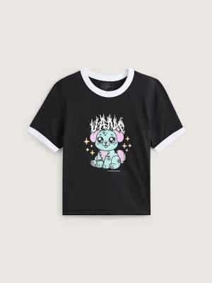 Obrázek produktu Vans - Puppy Ringer T-Shirt, Woman, Black, Size: