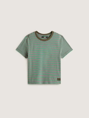 Obrázek produktu Vans - Salton Stripe T-Shirt, Woman, Green, Size: