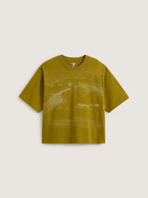 Obrázek produktu Vans - Skate Hillz Bomb Short T-Shirt by Atiba Jefferson, Man, Gold, Size:
