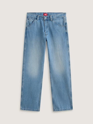 Obrázek produktu Vans - Skate Loose Bootcut Denim Trousers, Man, Blue, Size: