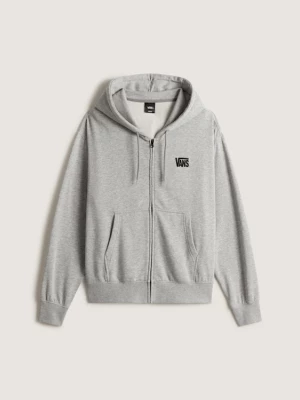 Obrázek produktu Vans - Stretch Logo Zip Pullover Hoodie, Man, Grey, Size: